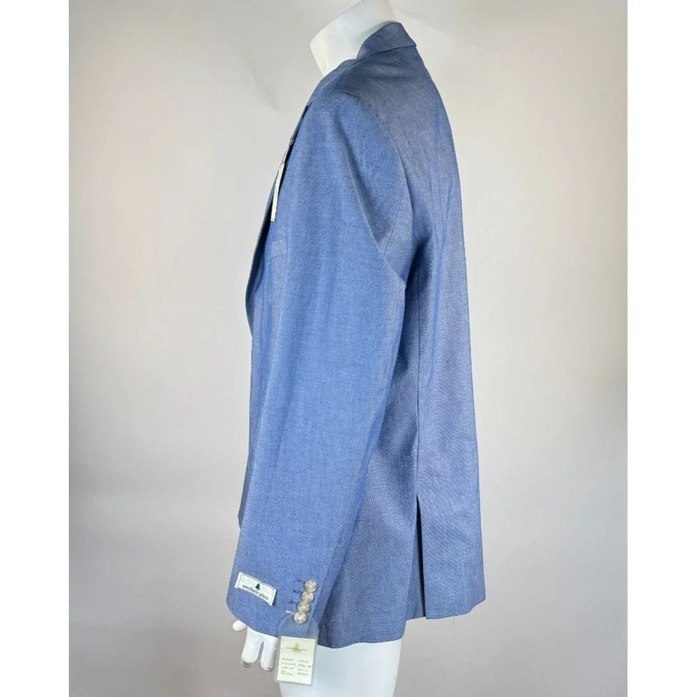Southern Pines 2-Button Blazer Mnes XXL‎ NWT Lined Double-Vented Cotton Blue